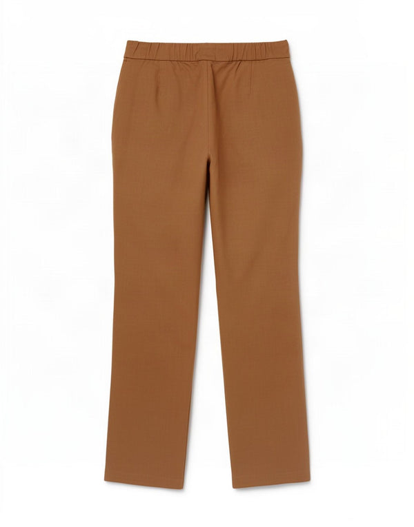 Marks & Spencer Damskie spodnie garniturowe UK 10 Small W32 L28 Beżowe