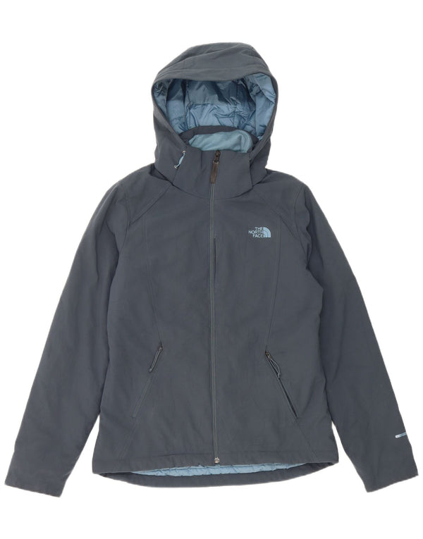 Damska kurtka wiatrówka z kapturem The North Face UK 10, mała, granatowa