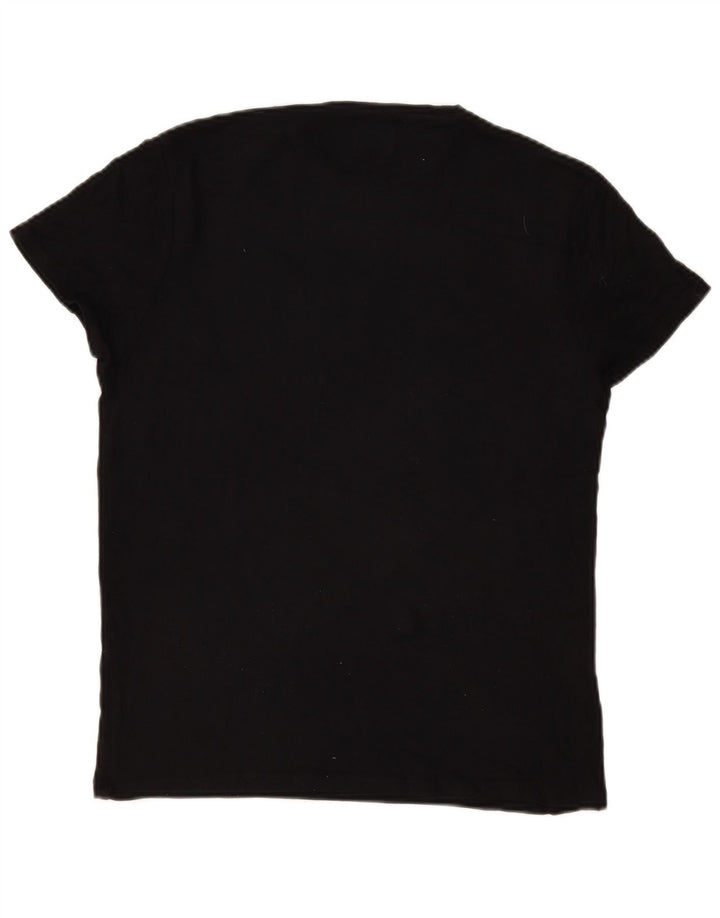 T-shirt męski Zara, średni czarny