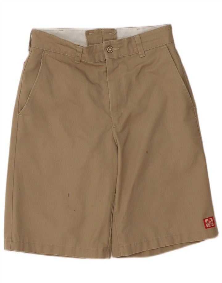Męskie spodenki chino Vans Kap w kolorze czerwonym W28, małe, khaki, poliester