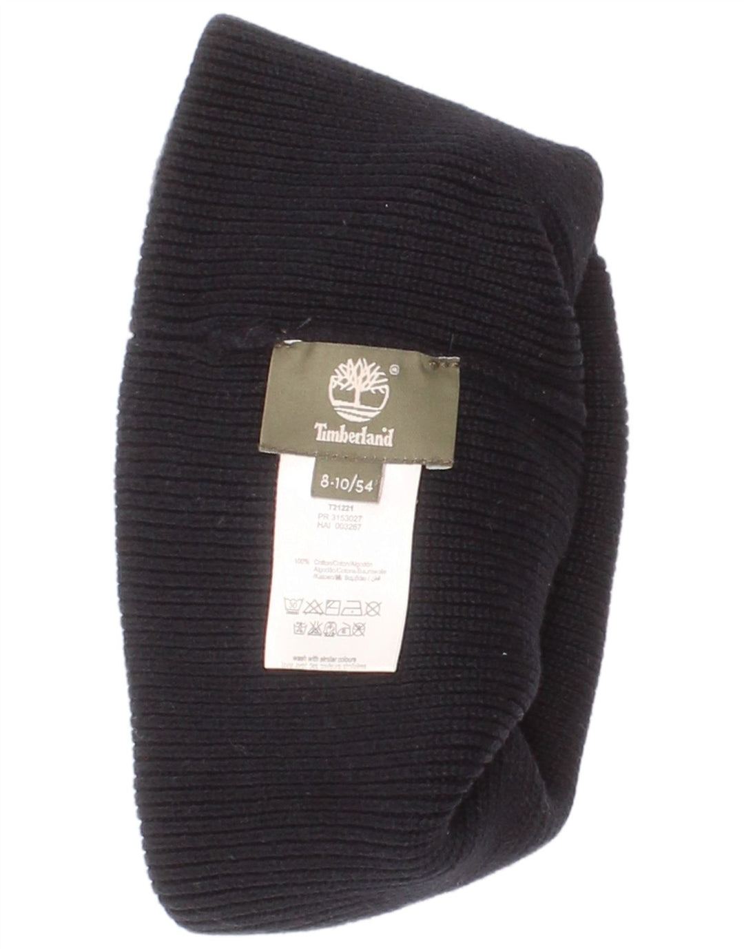 Czapka chłopięca Timberland Beanie 8-9 lat, granatowa, bawełniana