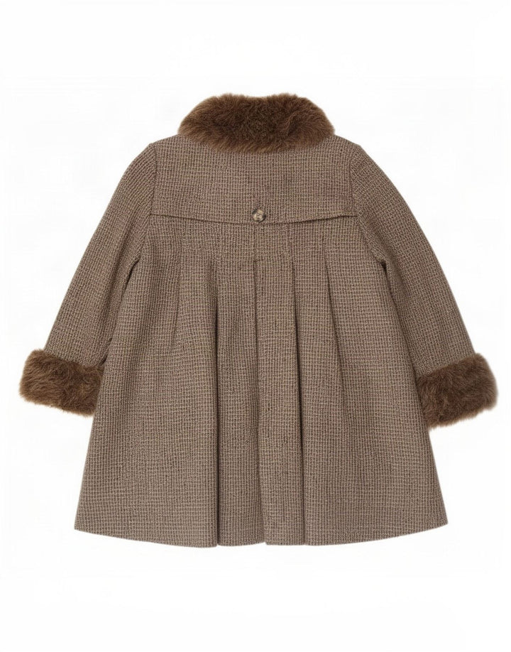 Topshop damski płaszcz UK 14, duży, szary, poliester
