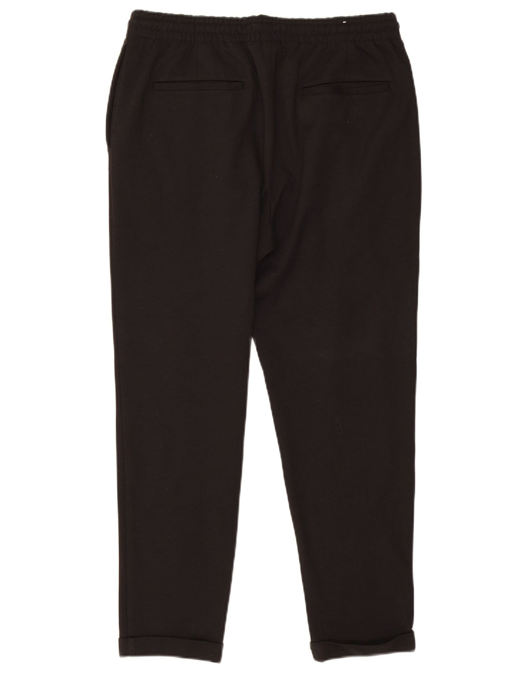 Męskie spodnie typu slim chino Zara, duże, W32 L27, czarny poliester