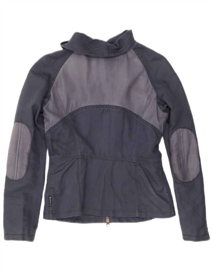 Damska kurtka bomber Armani Jeans UK 14, średnia, granatowa, bawełniana