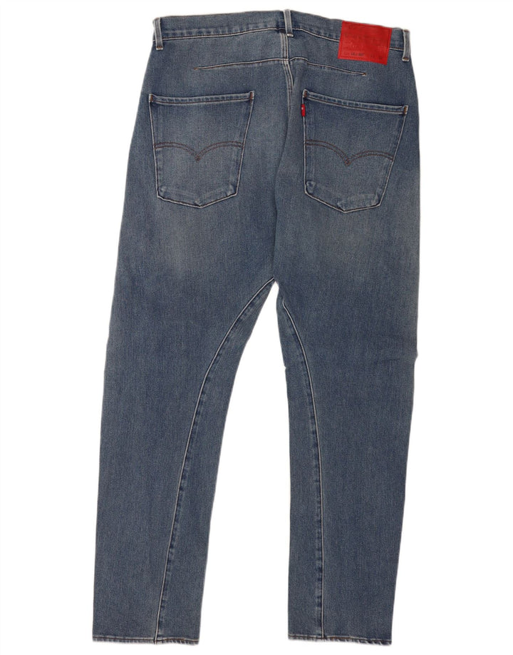 Męskie jeansy Levi's 502 Tapered W33 L32 Niebieskie bawełniane