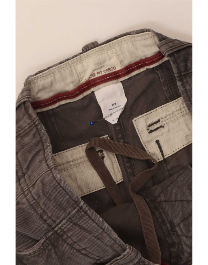 Męskie spodenki cargo Gap W28 Small, szare, bawełniane