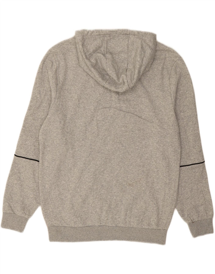 ELLESSE Mens Graphic Hoodie Jumper Medium Grey Cotton Vintage Ellesse and Second-Hand Ellesse from Messina Hembry 