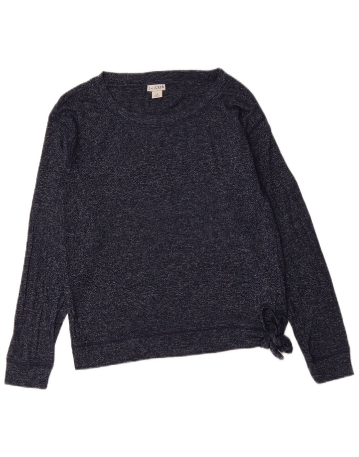 Damska bluza dresowa J. Crew UK 10 Small, granatowa, nakrapiana wiskoza