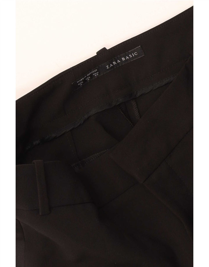 Spodnie damskie Zara Slim Chino, średnie W28 L27, czarne