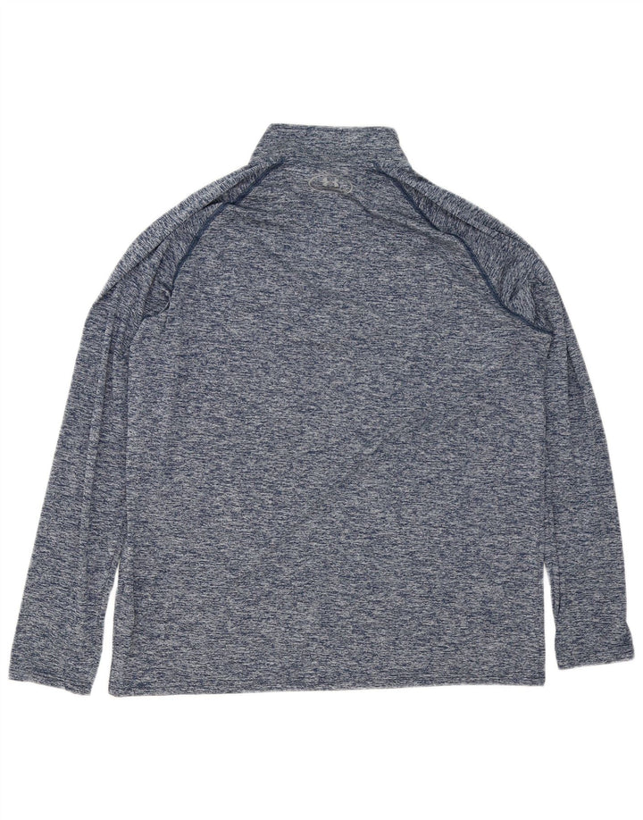 Męski dres Under Armour Heat Gear, duży, niebieski nakrapiany