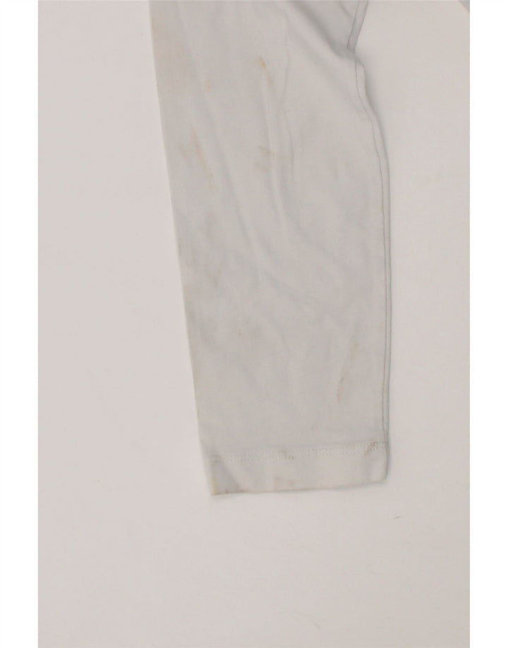 LOTTO Boys Graphic Top Long Sleeve 11-12 Years Medium  White Colourblock Vintage Lotto and Second-Hand Lotto from Messina Hembry 