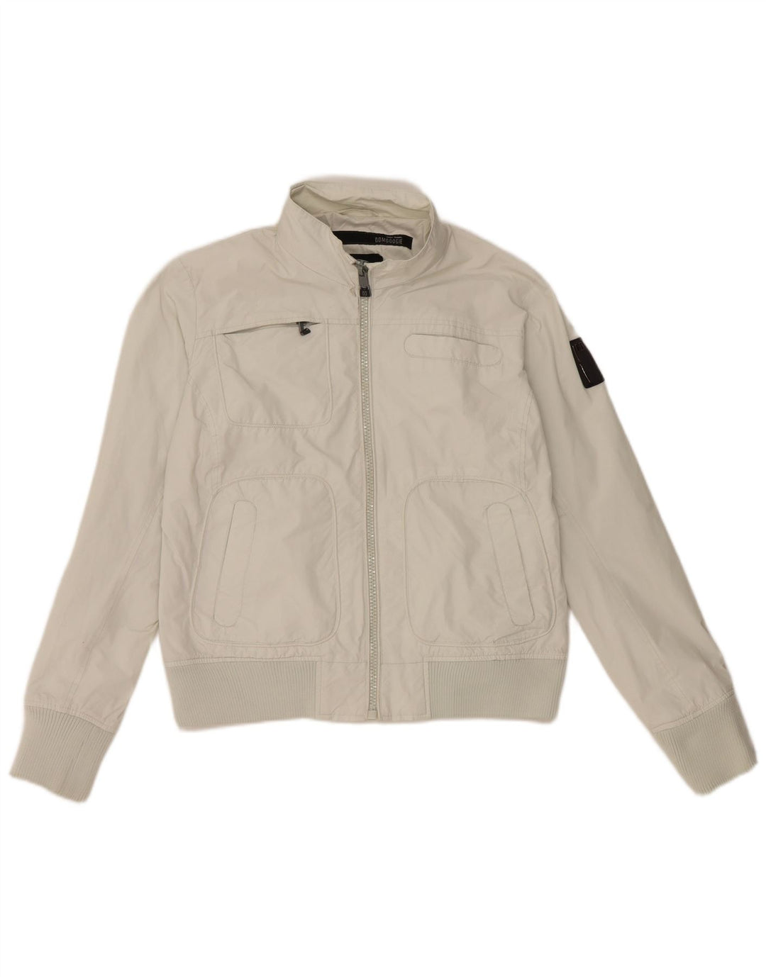 Damska kurtka bomberka BOMBOOGIE UK 18 XL biała