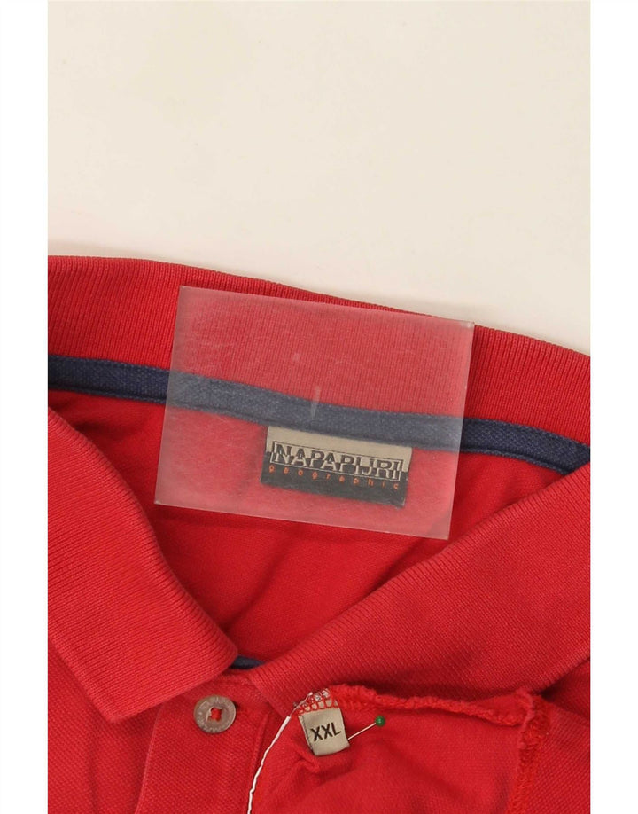 Męska koszulka polo Napapijri 2XL czerwona