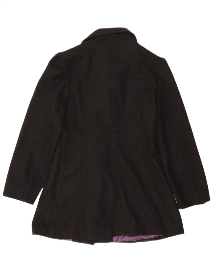 Tirdy Damska budrysówka UK 16, duża czarna wełna