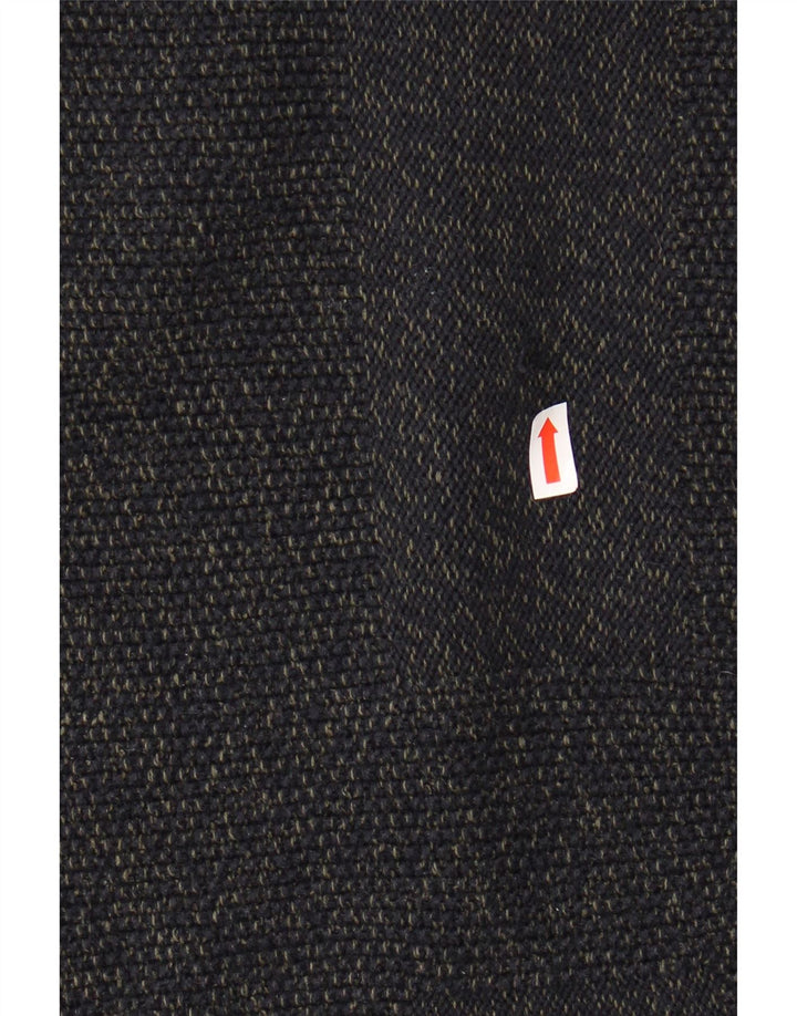 Damski sweter z okrągłym dekoltem AVIREX UK 16, duży, granatowy, nakrapiany