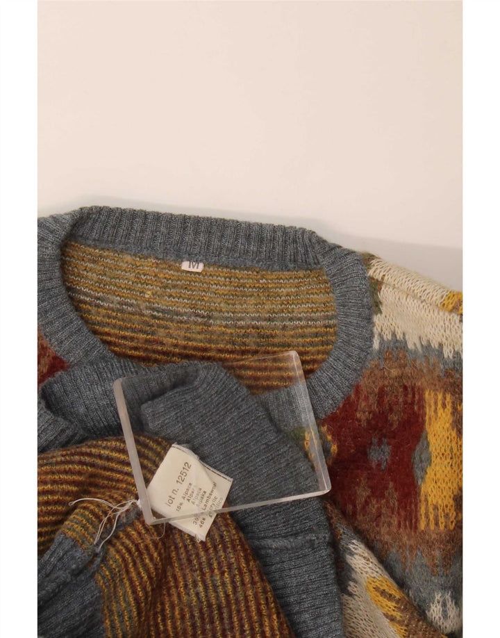 Męski sweter z okrągłym dekoltem Fruit Of The Loom, średni, wielokolorowy