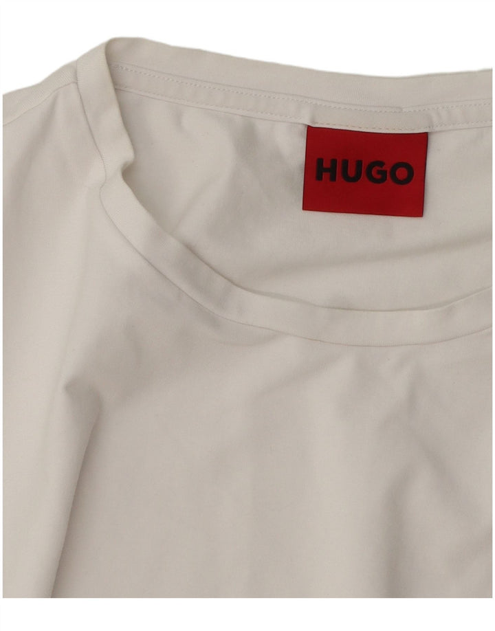 Męska koszulka T-shirt Hugo Boss XL, biała