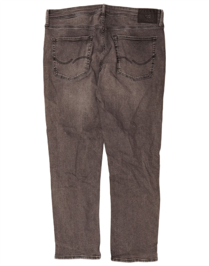 Męskie jeansy typu slim Jack & Jones W38 L32 Szara bawełna
