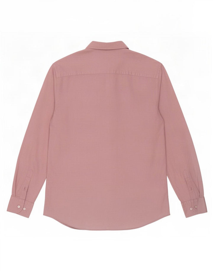 Koszula męska Massimo Dutti XL, różowa, bawełniana