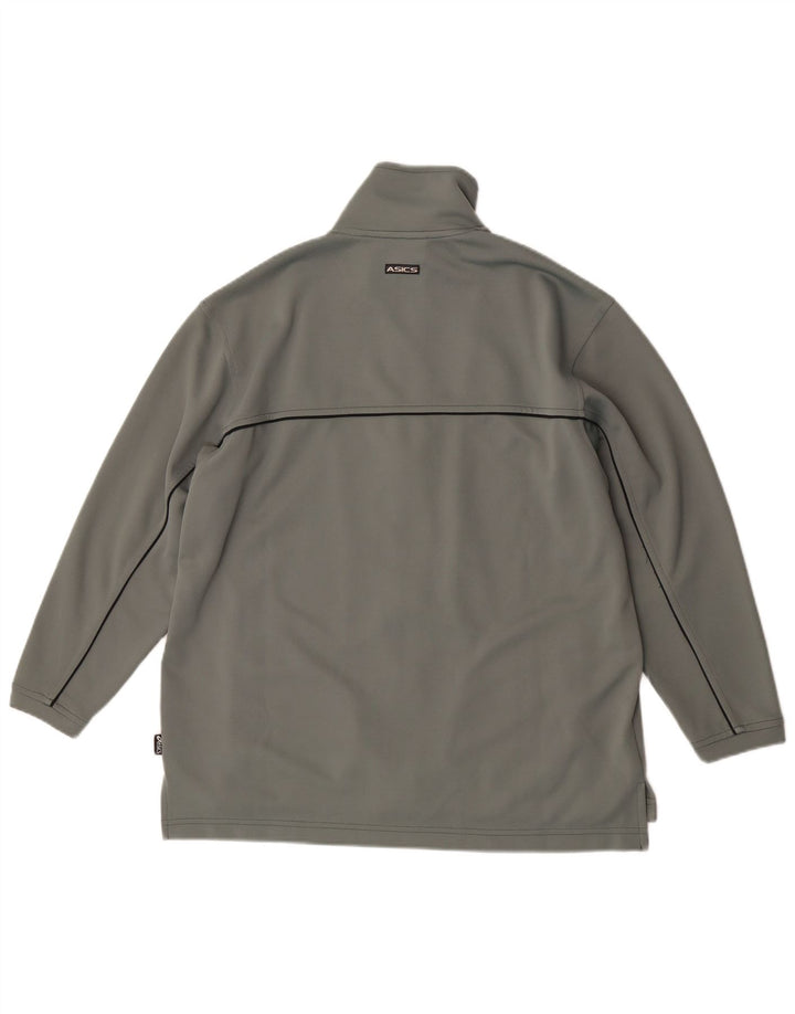 Damska kurtka dresowa Asics UK 18 XL Szary poliamid