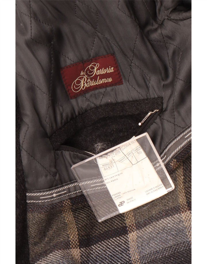 Płaszcz męski Moessmer IT 56 3XL Szara wełna