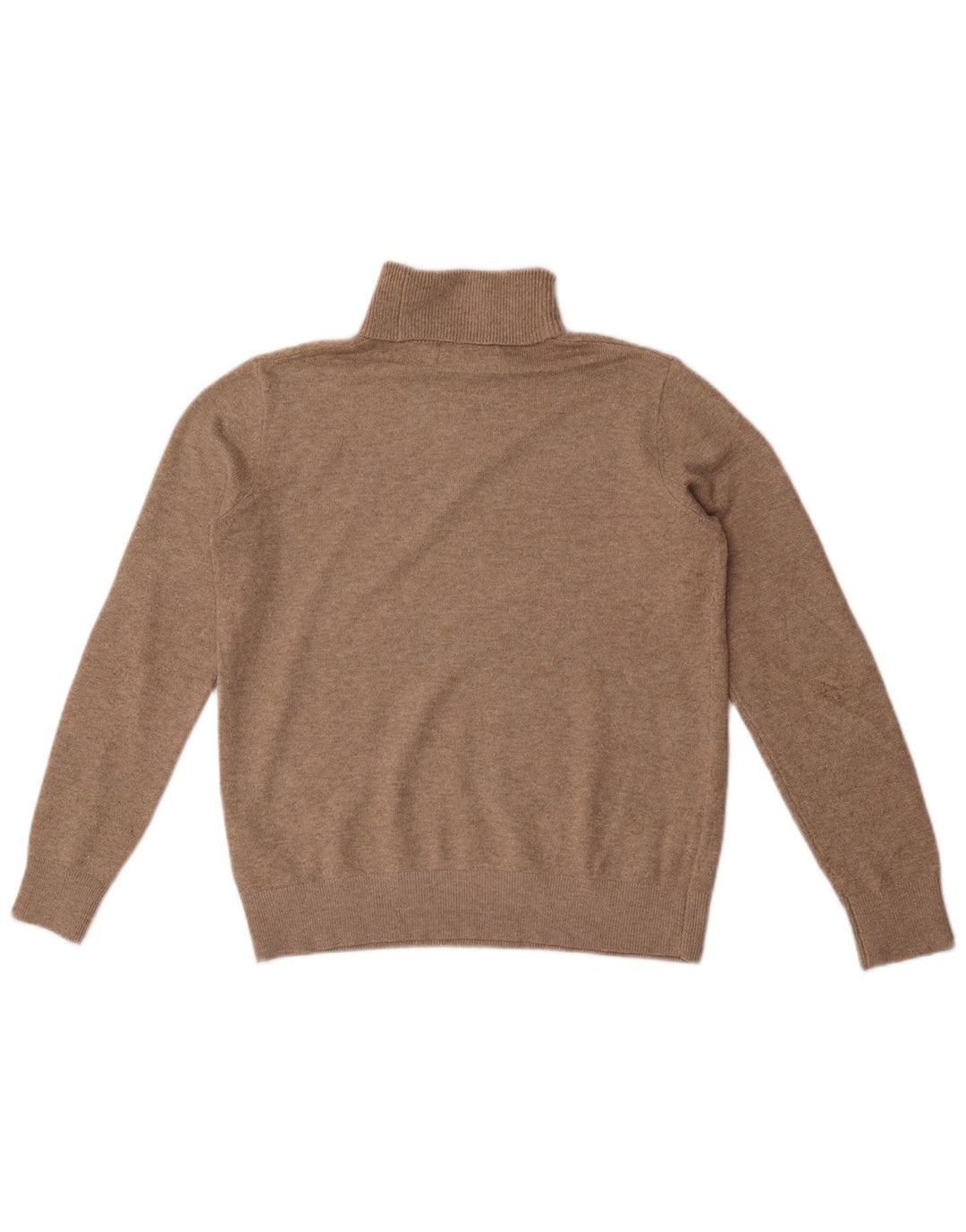 Marks & Spencer Damski sweter oversize z golfem, UK 6 XS, beżowy
