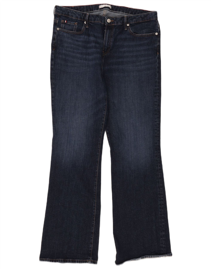 Damskie jeansy Bootcut Tommy Hilfiger W36 L32 granatowe