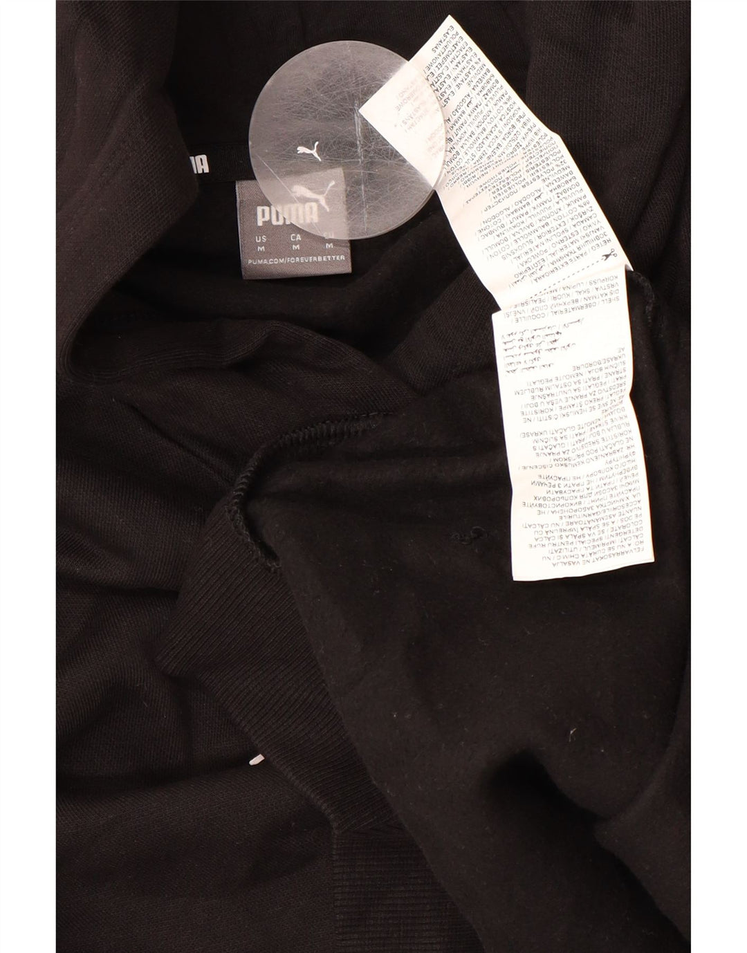 Damski sweter z kapturem i grafiką PUMA UK 14, średni czarny, bawełniany