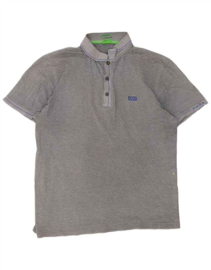 Męska koszulka polo slim fit Hugo Boss XL, szara