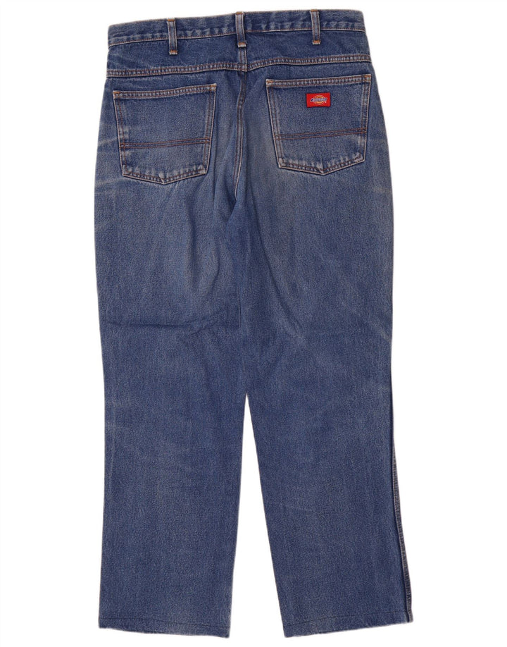 Męskie jeansy Dickies Regular Straight W34 L30 Niebieskie bawełniane