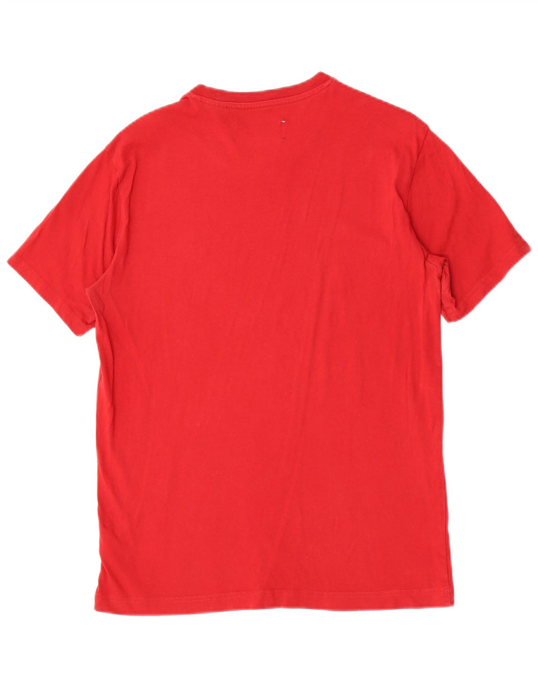 T-shirt męski Penguin, mały, czerwony, bawełniany