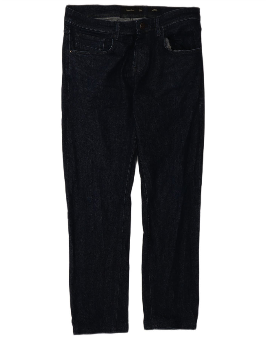 Jeansy męskie Massimo Dutti EU 40 Medium W31 L28 Granatowa bawełna