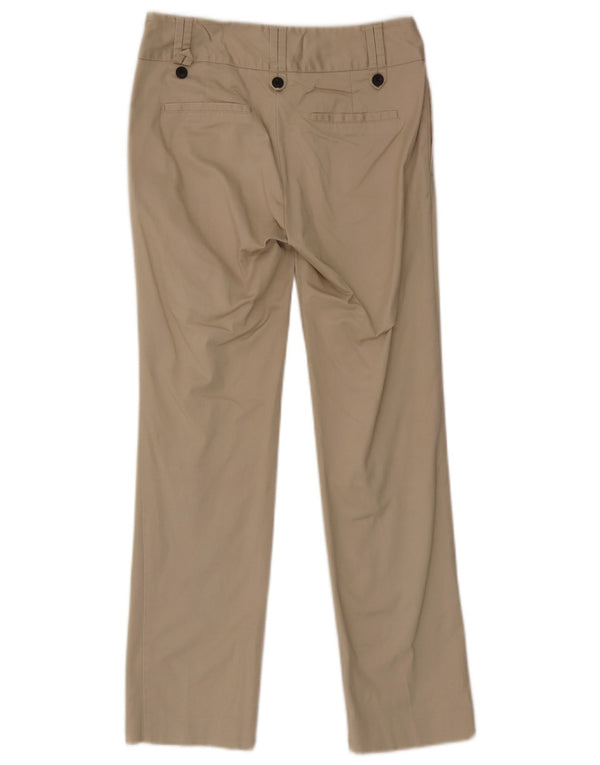 Spodnie damskie Zara Straight Chino EU 36 XS W26 L28 Beżowe