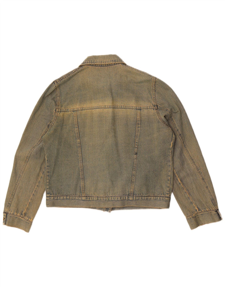 Damska kurtka dżinsowa Vintage UK 16, duża niebieska