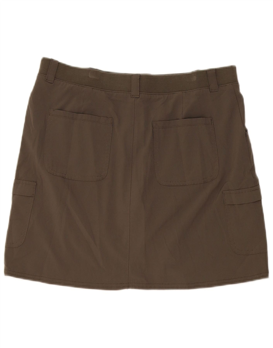 Damskie spodenki Lee o swobodnym kroju US 10, duże, z poliestru w kolorze khaki