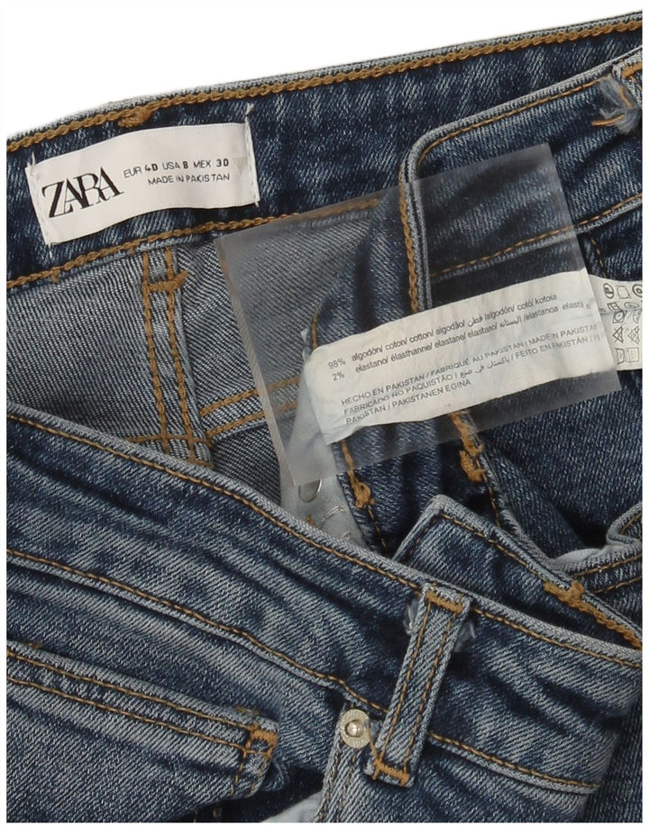 Damskie jeansy Bootcut Zara EU 40 Medium W30 L34 Niebieskie bawełniane