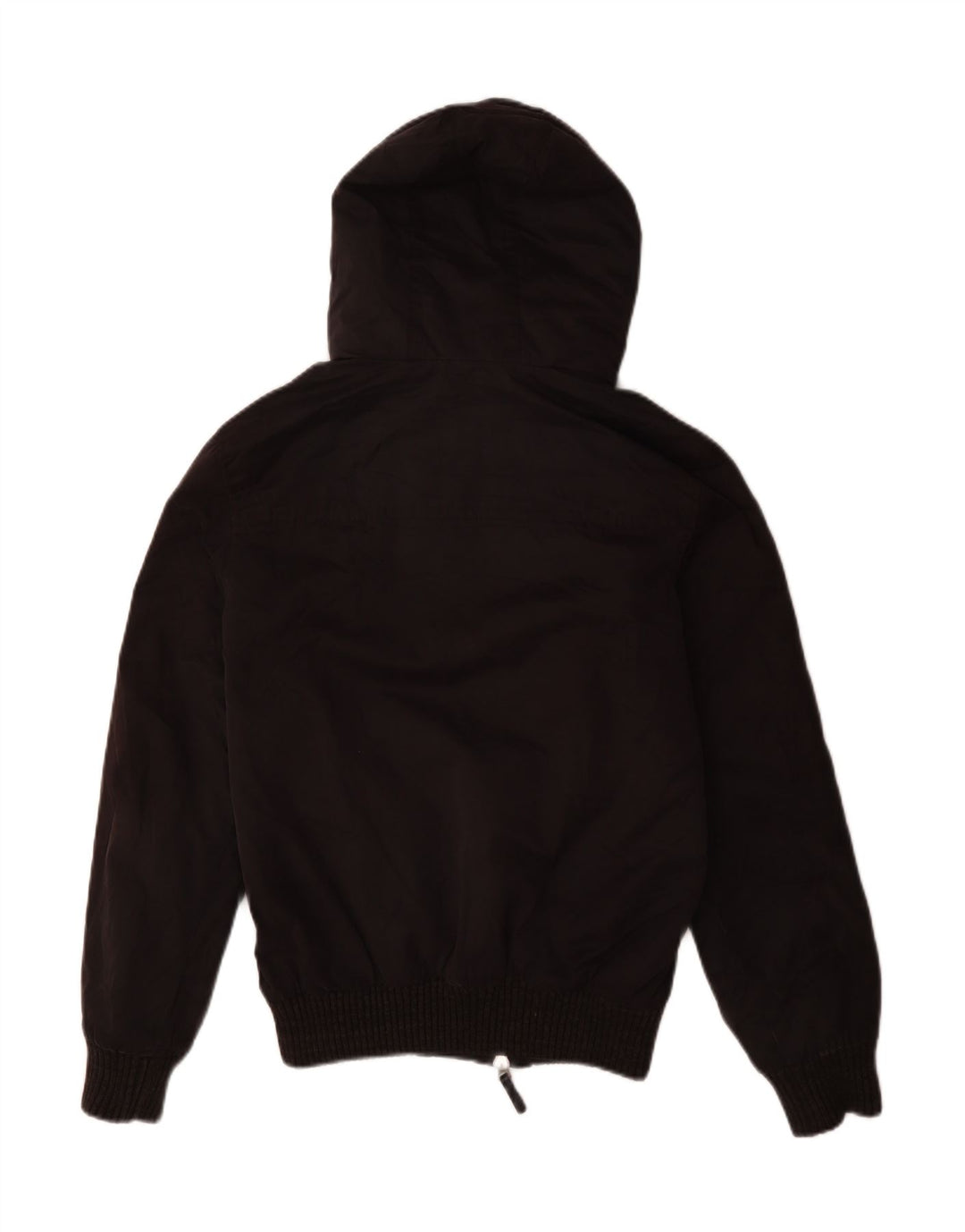 Męska kurtka bomber z kapturem Superdry UK 36, mały, czarny poliester