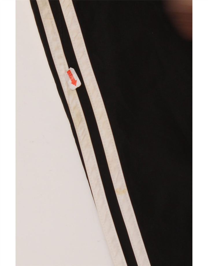 Męskie spodnie dresowe ADIDAS, duże, czarne, poliestrowe