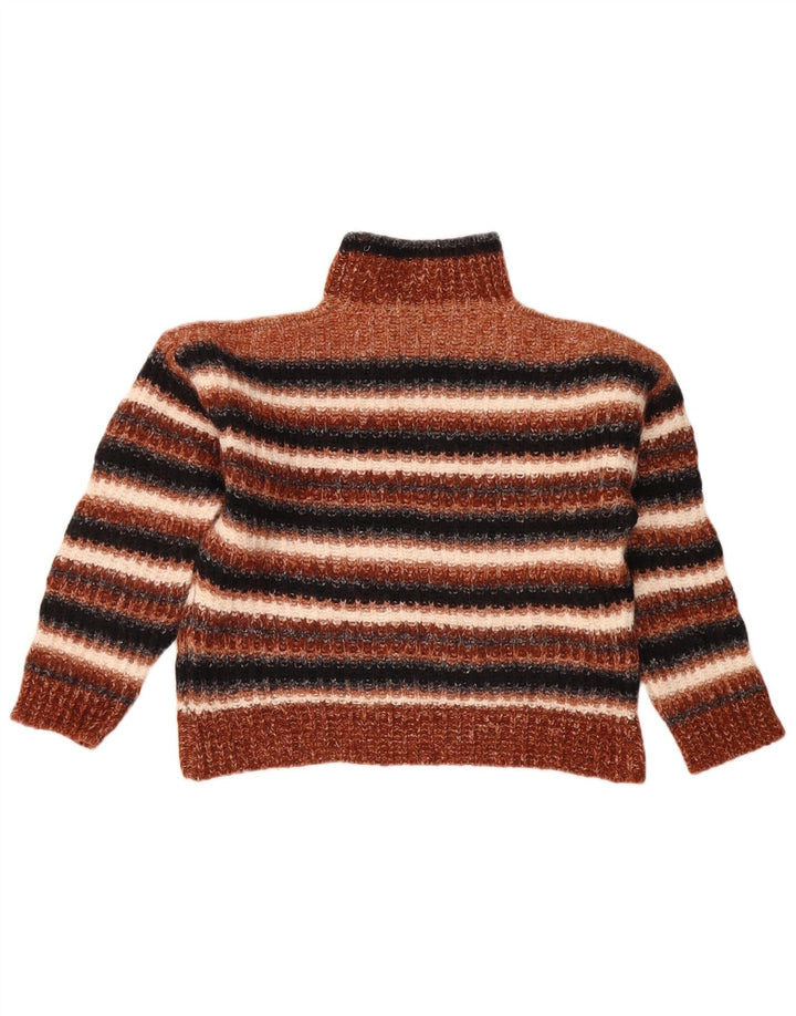 Damski sweter Massimo Dutti z golfem, UK 14, średni brąz