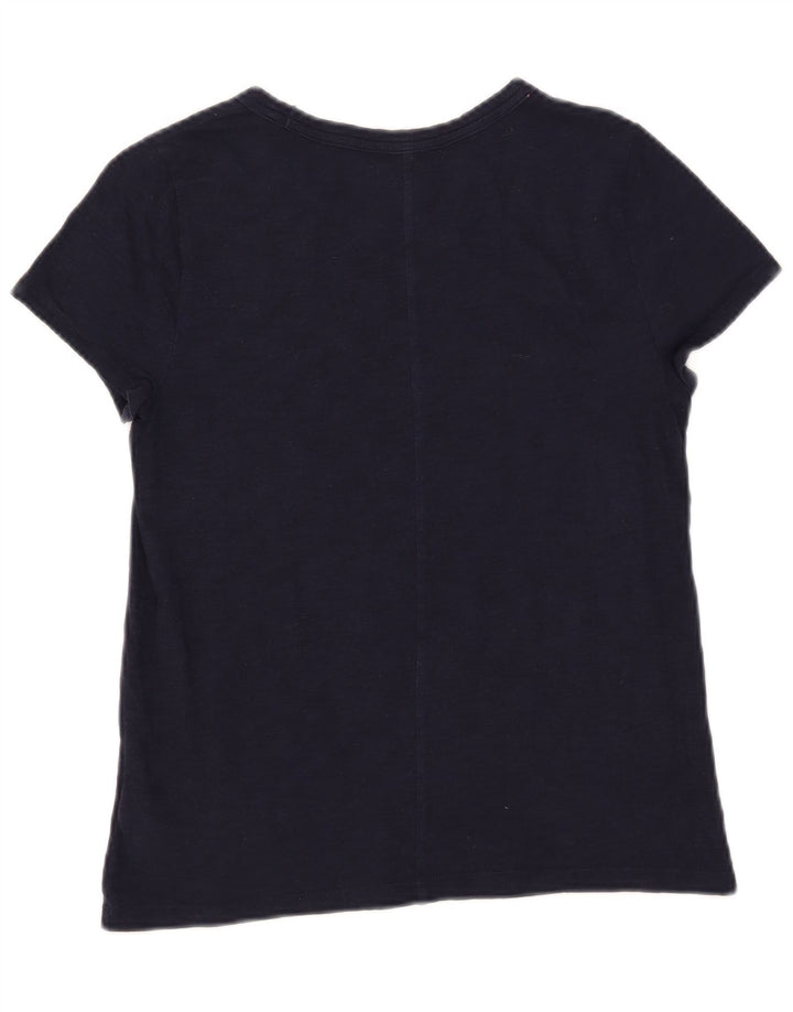 T-shirt damski Gap Top UK 12 Średni granatowy, bawełniany