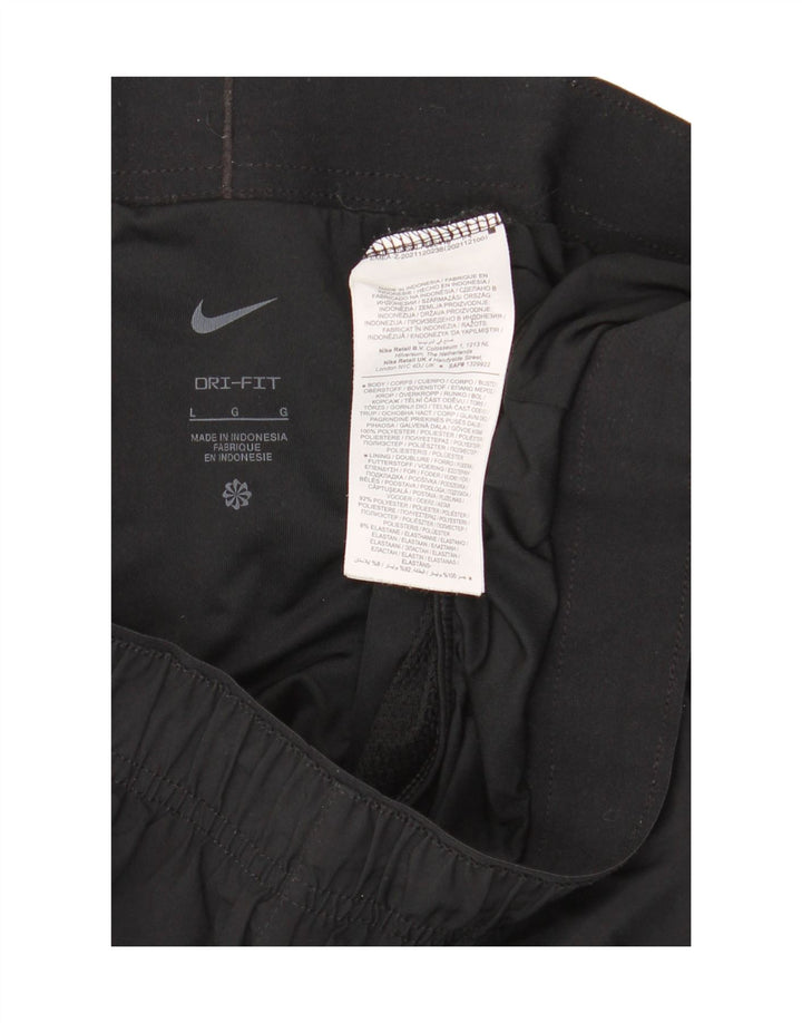 Męskie spodenki sportowe Nike Dri Fit, duże, czarne, poliestrowe