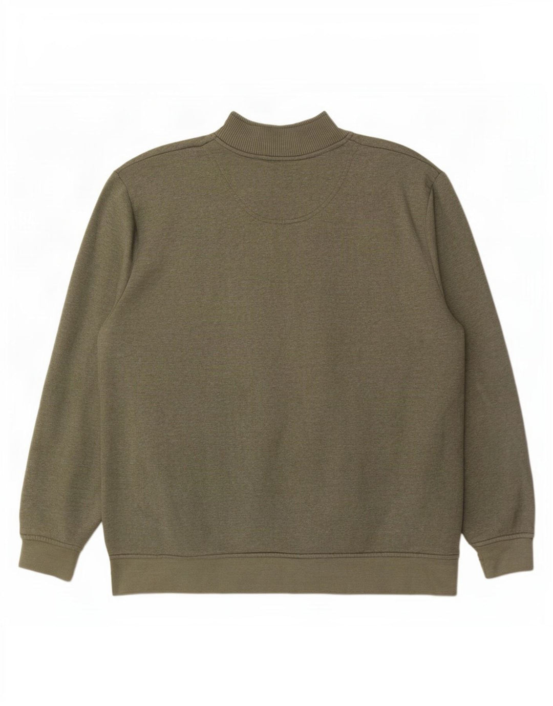 Męska bluza z zamkiem błyskawicznym Orvis XL, bawełniana w kolorze khaki