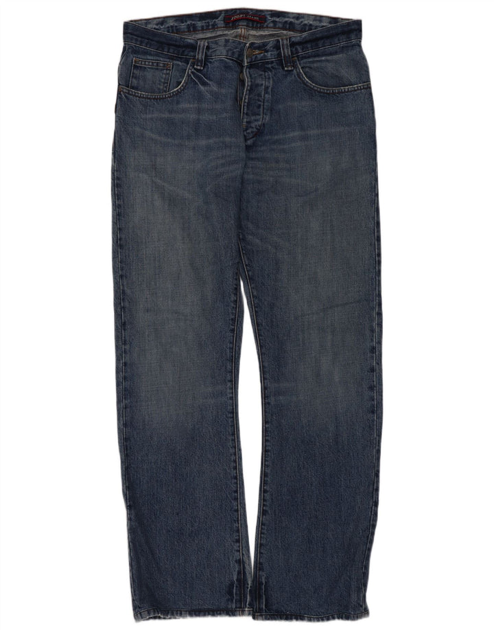 Męskie jeansy Bootcut Joop W33 L34 Niebieskie bawełniane