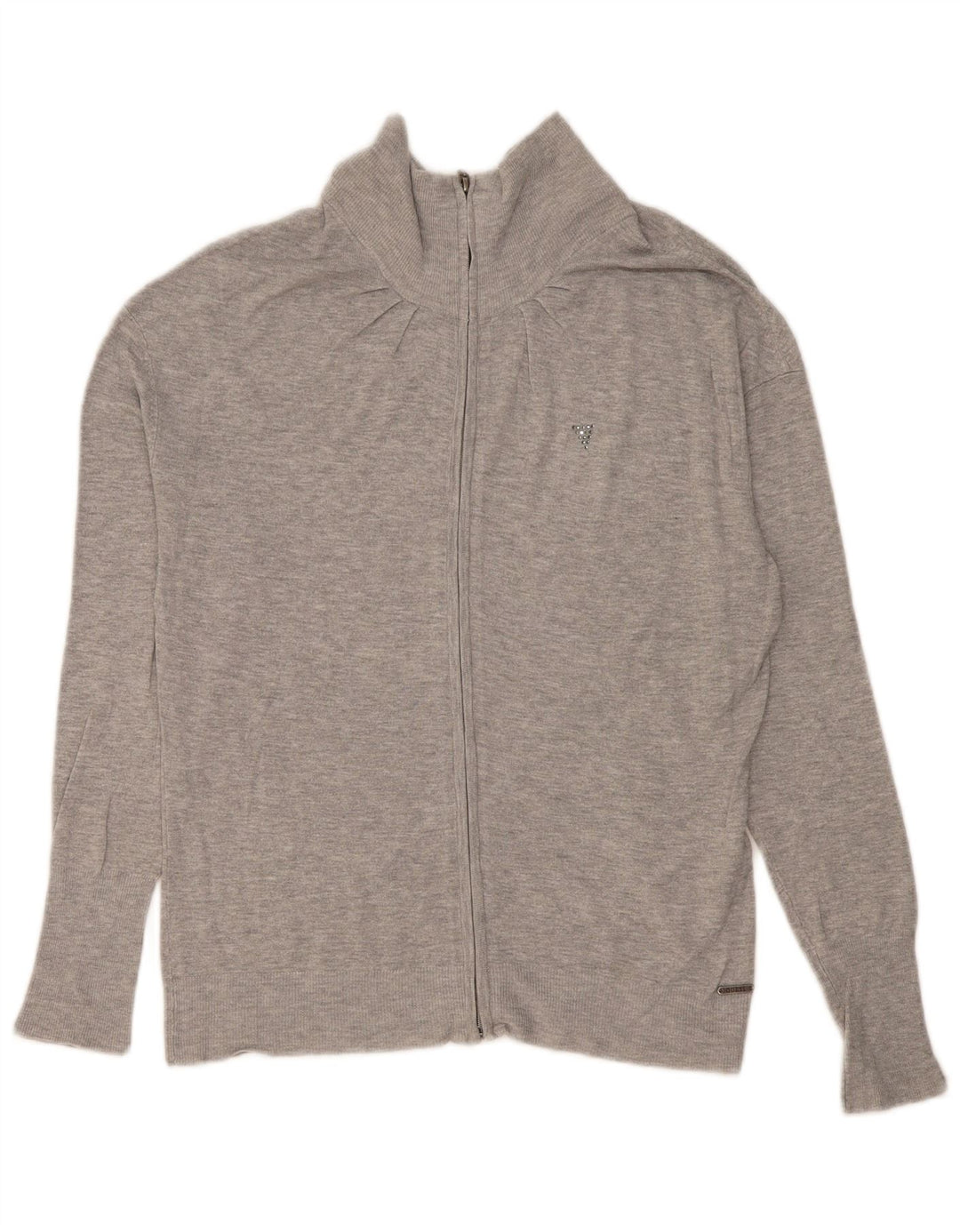 Sweter damski Guess Cardigan UK 12 Średni szary, wiskoza