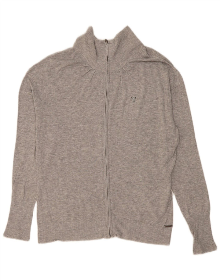 Sweter damski Guess Cardigan UK 12 Średni szary, wiskoza