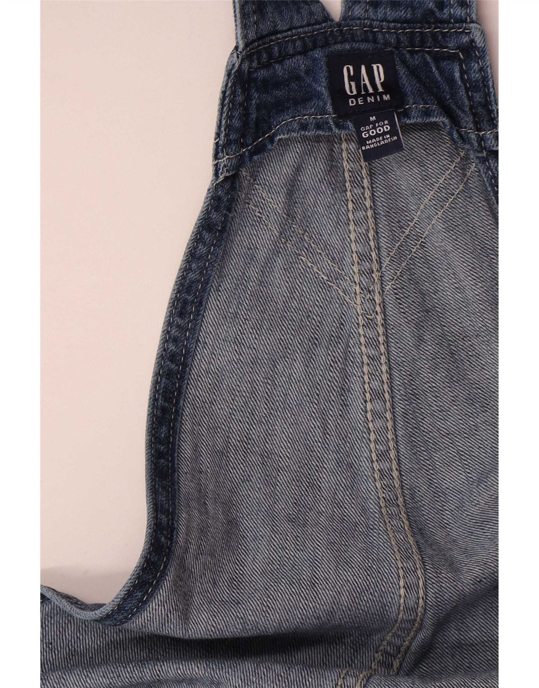 Damskie ogrodniczki Gap Slim Jeans Medium W36 L26 Niebieska bawełna
