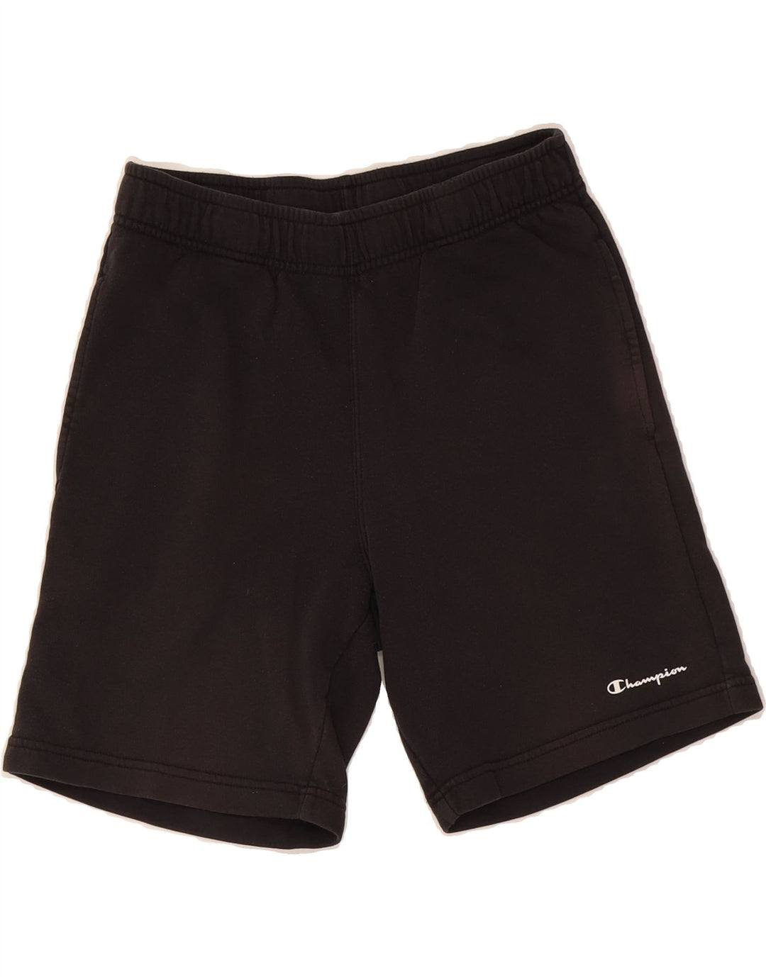 CHAMPION Mens Sport Shorts Small Black Cotton Vintage Champion and Second-Hand Champion from Messina Hembry 