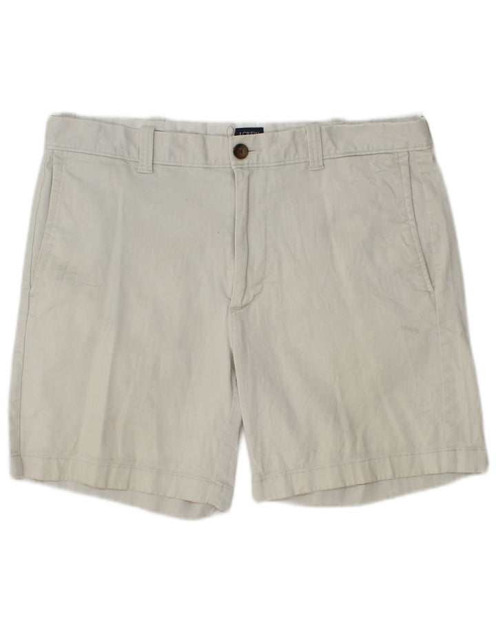 Męskie spodenki Chino J. CREW W33 Średnioszary, bawełniany