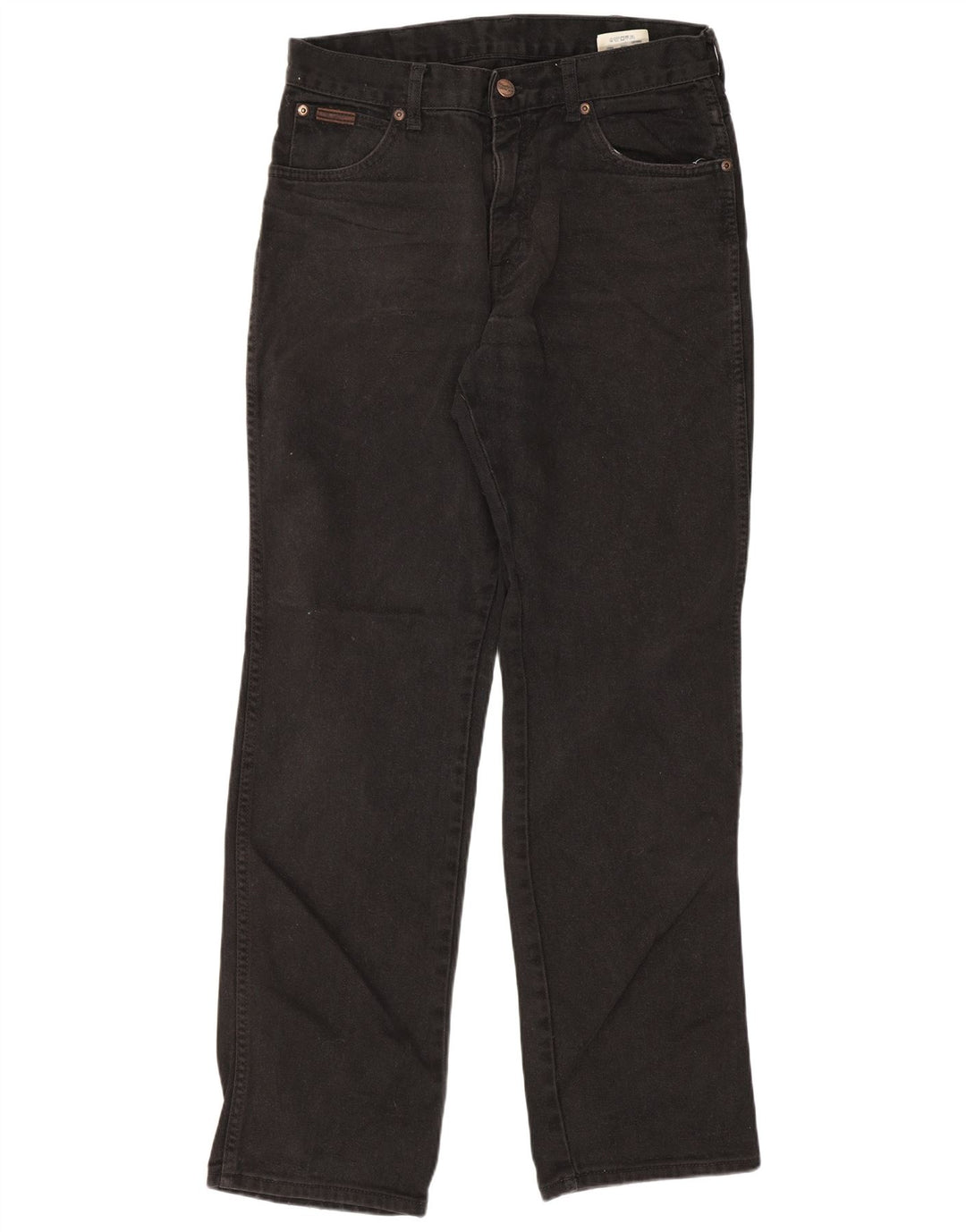Męskie jeansy Wrangler Texas Straight W32 L32, czarne, bawełniane