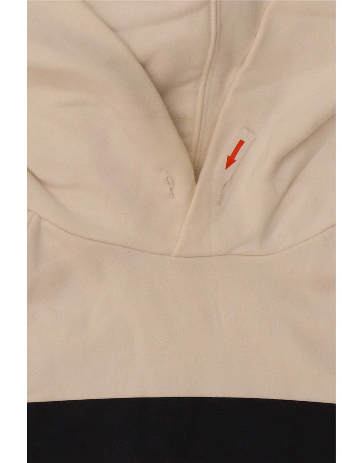 Męski sweter z kapturem Levi's z grafiką, mały, biały, bawełniany